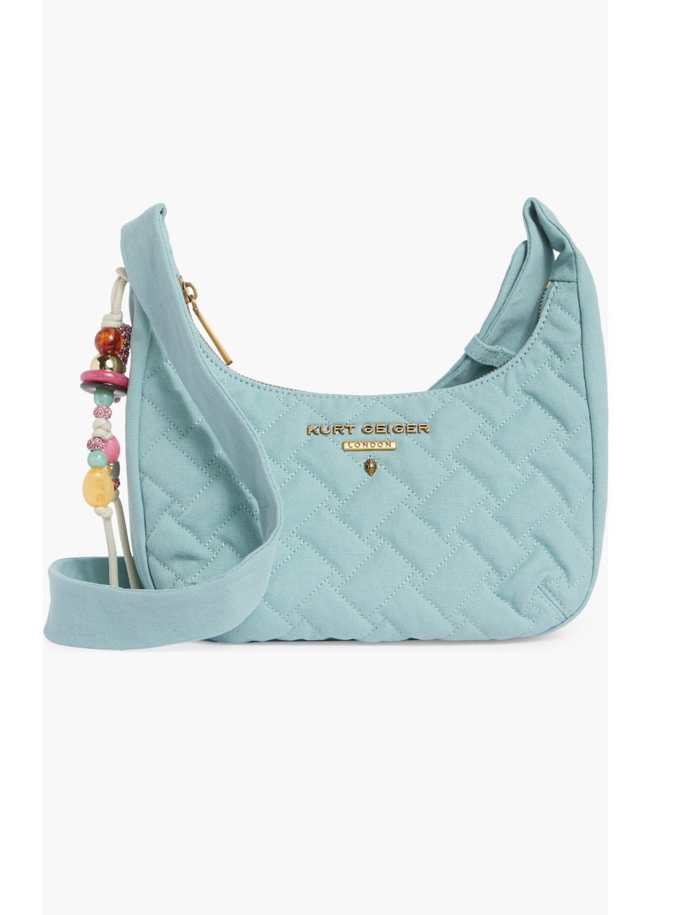 Kurt Geiger London Angel Quilted hobo shoulder bag